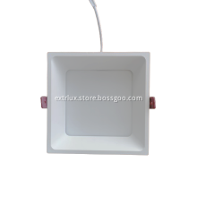 LED Recessed Square Aluminum Anti-glare Downlight 18W